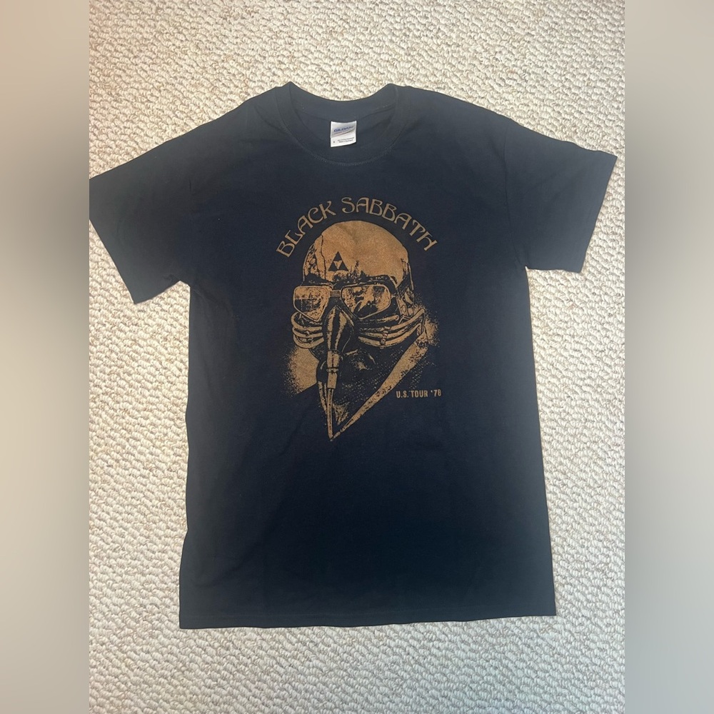 Black Sabbath Black Graphic T-Shirt